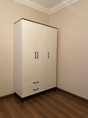 шкаф под стиральную машину: Düz dolab, Yataq otağı üçün, Paltar üçün, Açılan, Quraşdırıla bilən, 3 qapılı — 1