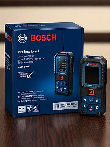 Bosch Professional GLM 50-22 lazer məsafəölçən 50 metr - Peşəkar