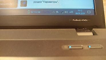 HP: Şəkildəki kimidir.vapçat var. Endirim olacaq. HP ProBook 4540s — 2