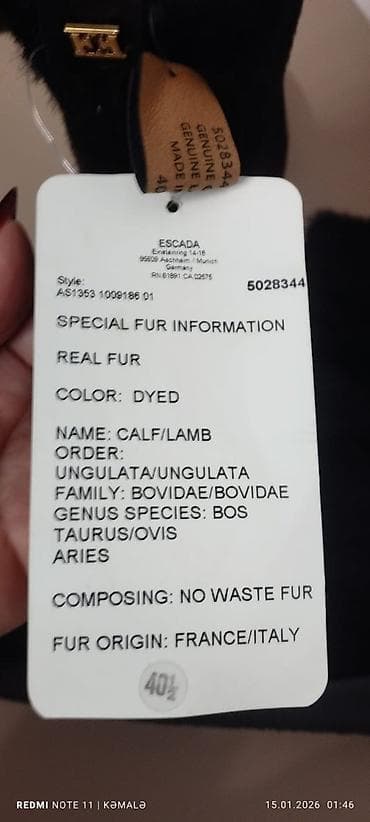 qadın çəkmələri: Qadın qış çəkməsi – qara rəng - Material: tüklü (saçaqlı effektli) üst — 8