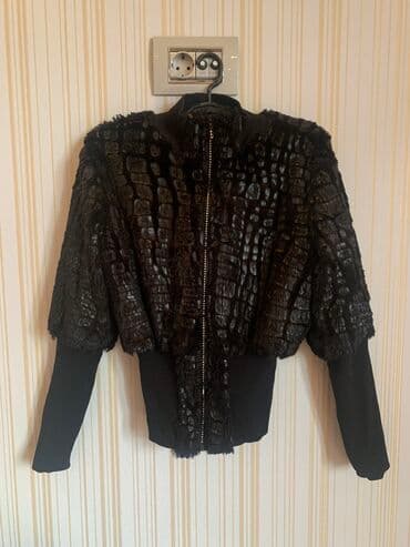 Кофты, свитеры: Qara Kurtka Moskvadan alinib Cox az istifade olunub Tehvilden once — 4