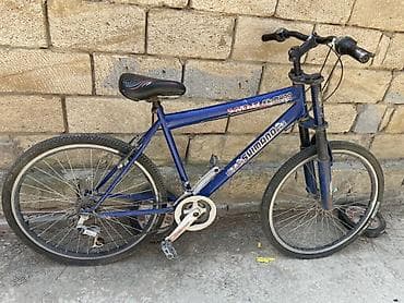 4 tekerli velosped: Salam 26 lıq velospeddi təcili satılır qabaq paçennik dağılıb yüngül — 1