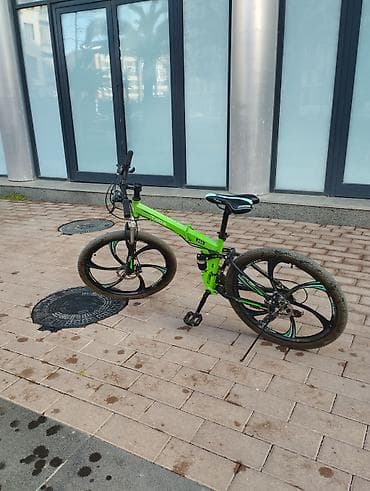 velosibet mtb: Toba qatlanan dağ velosipedi - Çərçivə: qatlanan alüminium tipli — 4