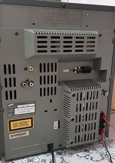 Микрофоны: Musiqi mərkəzi "Samsung".Əla vəziyyətdədir — 3