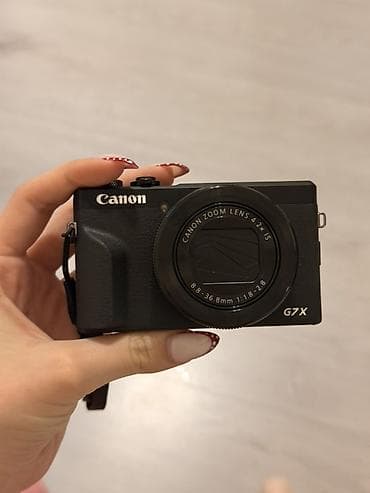 mark: Canon G7X Mark III satılır 📸 Əsas xüsusiyyətləri: 	•	20.1 MP sensor — 2