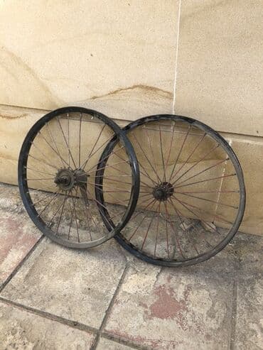 20 ölçü velosiped diskləri, əyriliyi var tənzimləmək olar cütü 5 azn