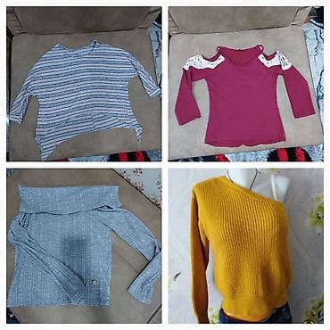 desd paltarlar: Qadın geyimləri dəsti – müxtəlif modellər və rənglər Tərkib: - 3 ədəd — 4