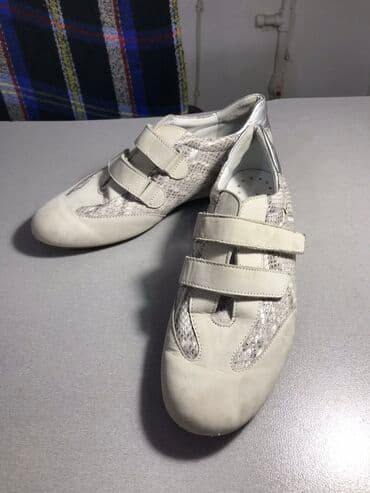 кроссовки баку: Размер: 40, цвет - Белый, Б/у — 2