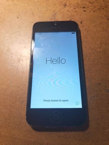 islenmis ayfon 5s: IPhone 5, 32 GB, Qara — 1