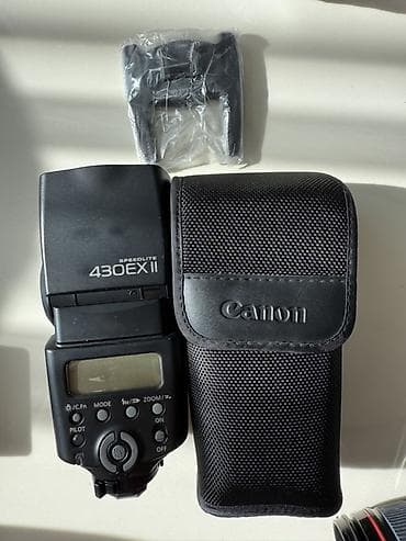 Canon Speedlite 430EX II flaş 2 defe istifade olunub yeniden seçilmir