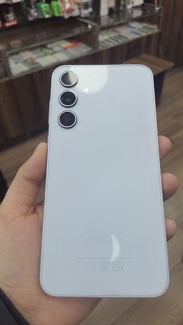 samsung a35 qiyməti: Samsung Galaxy A35, 256 GB, rəng - Ağ, Barmaq izi — 1