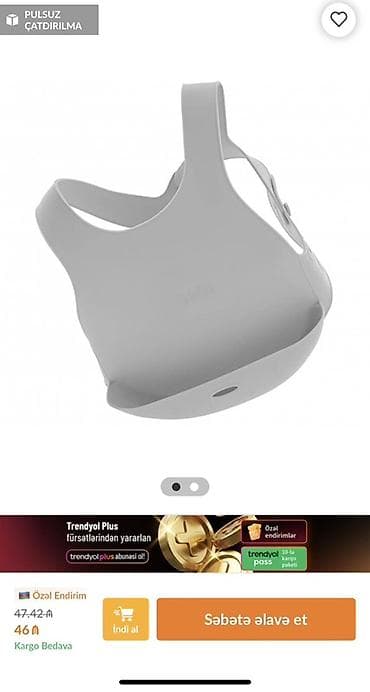 selikon: OiOi Minik-O Porsiyon Mama Dəsti – Boz - Məhsul tərkibi: 1 ədəd — 1