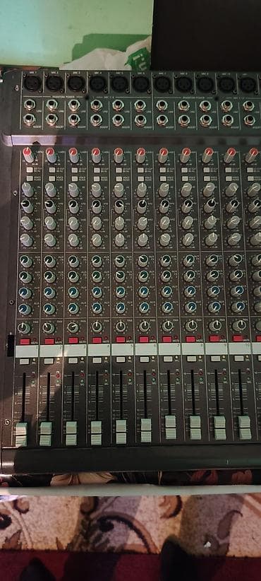 микрофон купить в баку: Dynacord PowerMate 1600 powered mikser - 16 mono + 4 stereo giriş — 2