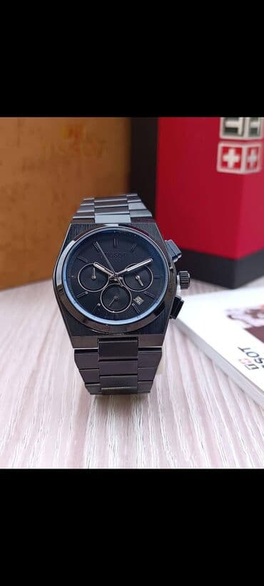 Qol saatı, Tissot, rəng - Qara