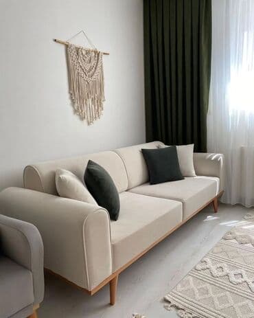 Divan, Yeni, Açılmayan, Bazasız, Vеlur parça, Pulsuz çatdırılma