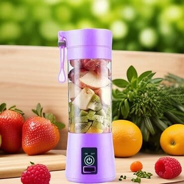 mini kokteyl aparatı: Стационарный, Портативный блендер, Новый, Самовывоз, Бесплатная доставка, Платная доставка — 2