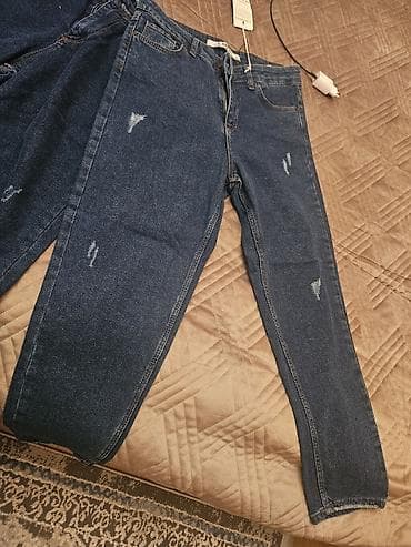 pull and bear: Qadın cins şalvarları – müxtəlif rəng və modellər - Modellər: Klassik — 8