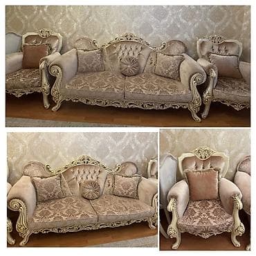 ucuz ofis kreslosu: Klassik divan ve 2 kreslo 550 azn. Acilmir ve bazasi yoxdur. Unvan — 1