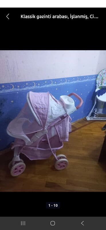 maşın araba: Klassik gəzinti arabası, Cins: Qız — 1