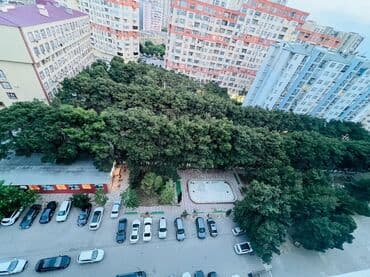 3 otaqlı mənzil – həyətə və yaşıllığa panoramik baxış - Geniş, işıqlı