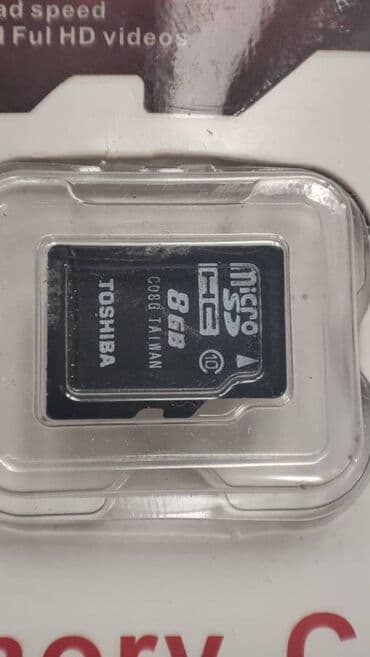 дата карта: Карта памяти MicroSD 8 Гб Class 10 / 8 манат.
WhatsApp Есть — 3