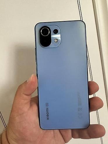 iphone 14 pro max dubai version: Xiaomi Mi 11 Lite, 128 GB, rəng - Göy, 
 İki sim kartlı — 1