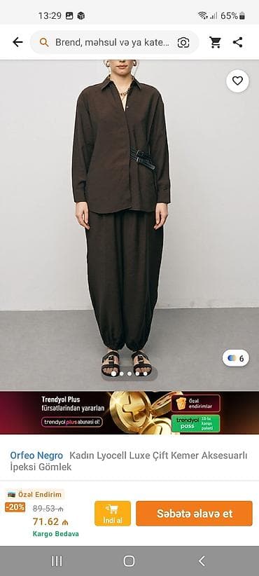 Salam metrolara çatdırılma var. Trendyoldan alınıb yenidir istifade — 1