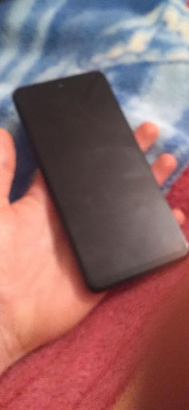 duymeli telefon: Poco X3 Pro, rəng - Göy, Barmaq izi — 2