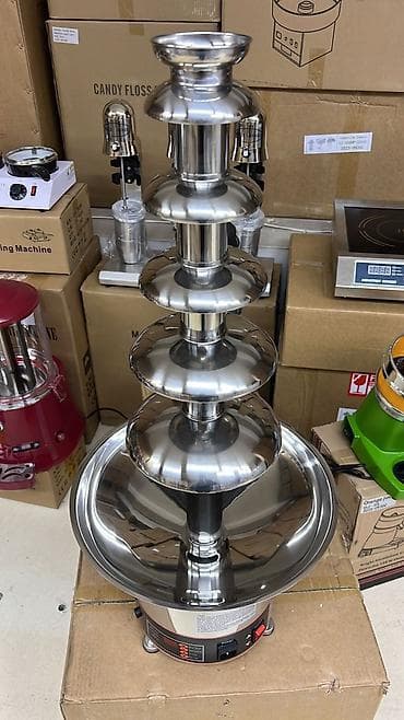 Kommersiya tipli şokolad fəvvarəsi – paslanmayan poladdan Məhsul — 3