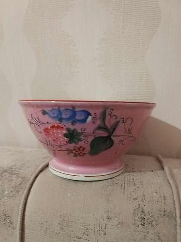 Kasalar, 1 əd, rəng - Çəhrayı, Farfor