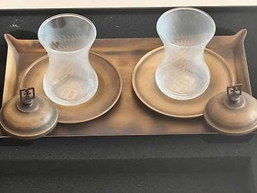 mis samovar satilir: Çay dəsti, rəng - Qəhvəyi — 3