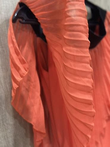 şifon donlar: Ziyafət donu 1 dəfə geyinilib Ölçü S - Model: təkqollu görünüşlü — 3