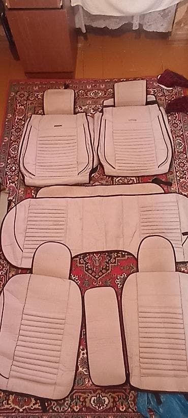 qalik sekilleri: Avtomobil oturacaq üzlükləri dəsti - Rəng: bej (qara konturla) - — 1