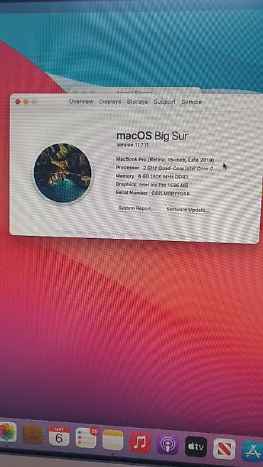 macbook pro retina 15 fiyat: İşlənmiş Apple MacBook, 15.6 ", Intel Core i7, 256 GB — 7