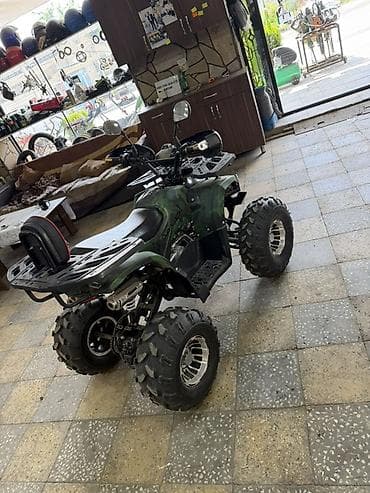 atv maşın: ATV kross – 4 təkərli, kamuflyaj gövdə rəngi Xüsusiyyətlər: - Güclü — 5