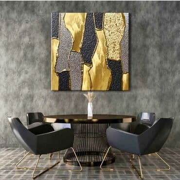 abstrakt şəkillər: Abstrakt janr. Tək tablo. Müasir interyerdə mütləqdir, çünki — 5