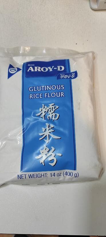 Aroy-D Yapışqan Düyü Unu – 400 q (14 oz) - Növ: Glutinous rice flour
