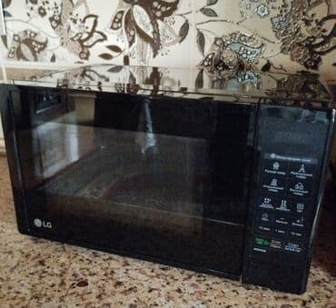 mıkravalnovqa: Mikrodalğalı soba LG, Ayrıca dayanan, Mikrodalğalar ilə, rəng - Qara, İşlənmiş — 3