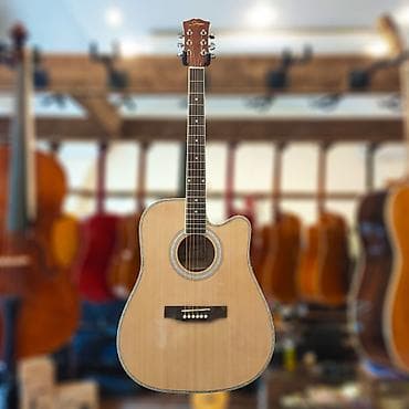 qədimi pullar: Akustik gitara Smiger GA-H61-N Ölçü:4/4 Çanta və kabel hədiyyə — 1