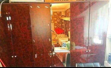 pərdə modelləri 2024: Açılan, 6 qapı Düz dolab, Qarderob, paltar dolabı — 3