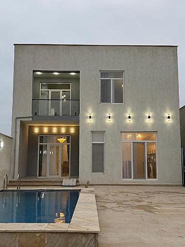 sekide evler: Bağ evi kirayə verilir, Merdekan Mərdəkanda yerləşən isti, hovuzlu bağ — 3