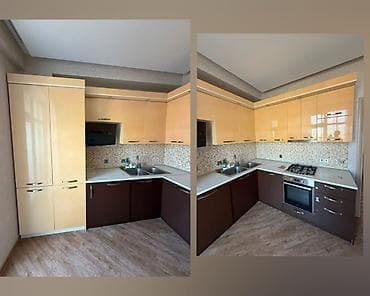 Mətbəx mebeli satılır 600₼. ölçü 3.10/2.40. Üzərində qaz moyka — 1