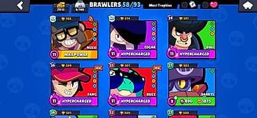 Digər: Brawl Stars hesabı – yüksək inkişaflı və zəngin məzmunlu - Ümumi — 2