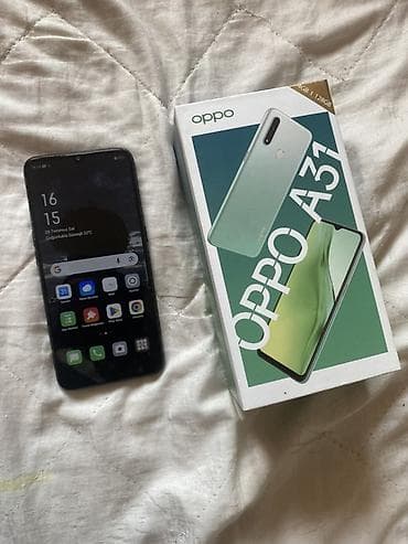 opel astra h manitor: Oppo A31, 128 GB, rəng - Qara, Barmaq izi — 2