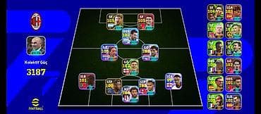 İncəsənət və kolleksiyalar: EFootball hesabı/komanda tərtibatı – AC Milan temalı - Oyun — 1