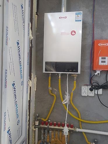 masaj edirem oz evimde: Şəki şəhərində kombi quraşdırılması və yuyulması aparatla pitiminutka — 5