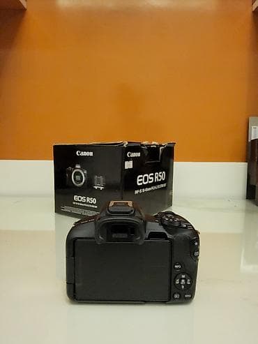 disk oxuyucu: Canon EOS R50 (RF-S 18-45mm f/4.5-6.3 IS STM Kit) Məhsul təsviri: - — 2