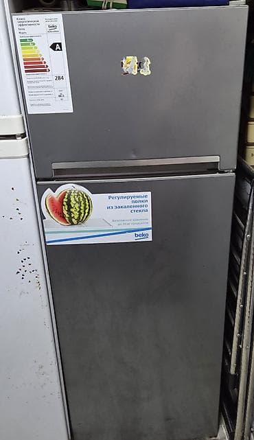 Техника для кухни: Б/у 2 двери Beko Холодильник Продажа, цвет - Серый — 1