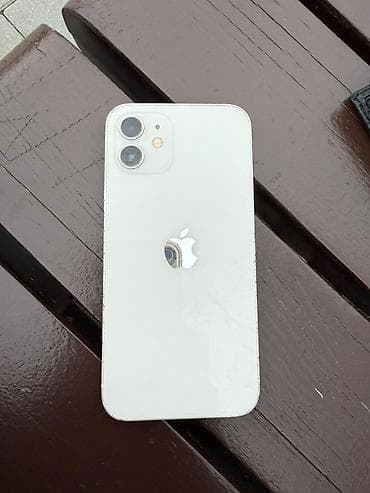 iphone 12 telefon: IPhone 12, Ağ, Zəmanət, Face ID — 1