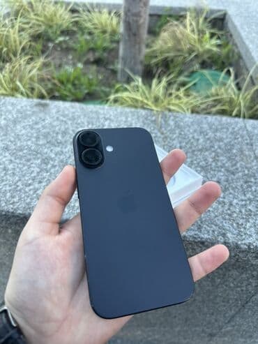 iphone 16 ikinci əl: IPhone 16, 128 GB, Qara — 2